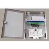 Indoor FTTH Box with PLC Splitter 1*16 Core, Fiber Optical Distribution Boxes, Fiber Optic Terminatio