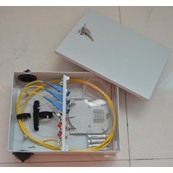 <b>Wall Mount ODF 6 Port, Small Capacity Indoor Wall Mounted Fiber Optic Distribution Box 6 Core</b>